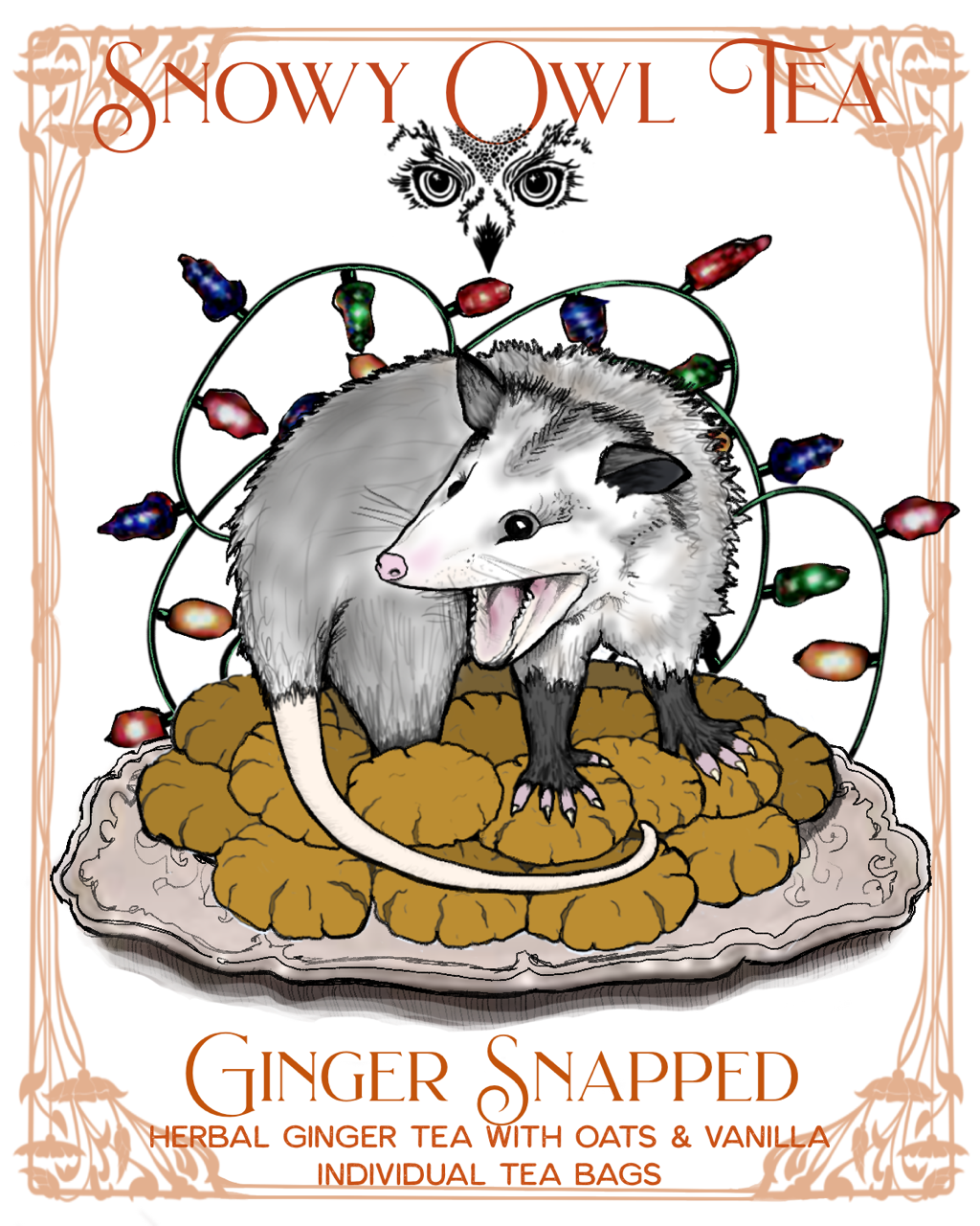 Limited Edition: Ginger Snapped Tea-sachets